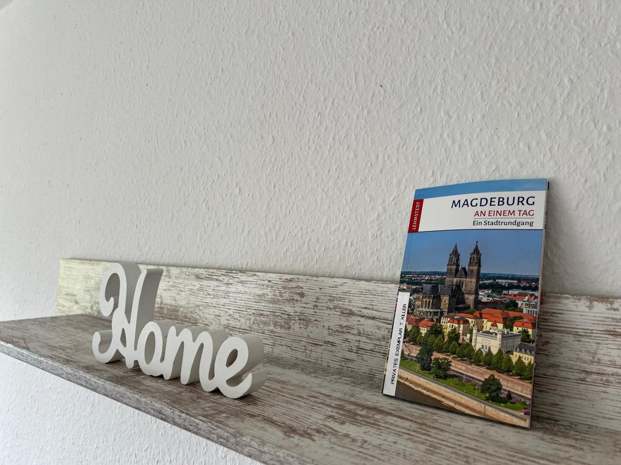 Schickes Einzimmerapartment Nahe Uniklinik Maagdenburg Buitenkant foto